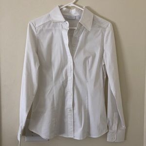 NWT White Button Up Shirt